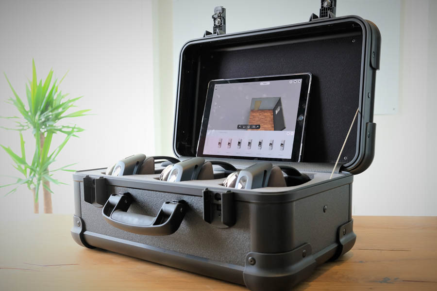 Island Labs bietet das .rooms Evaluation Kit im Mietmodell an